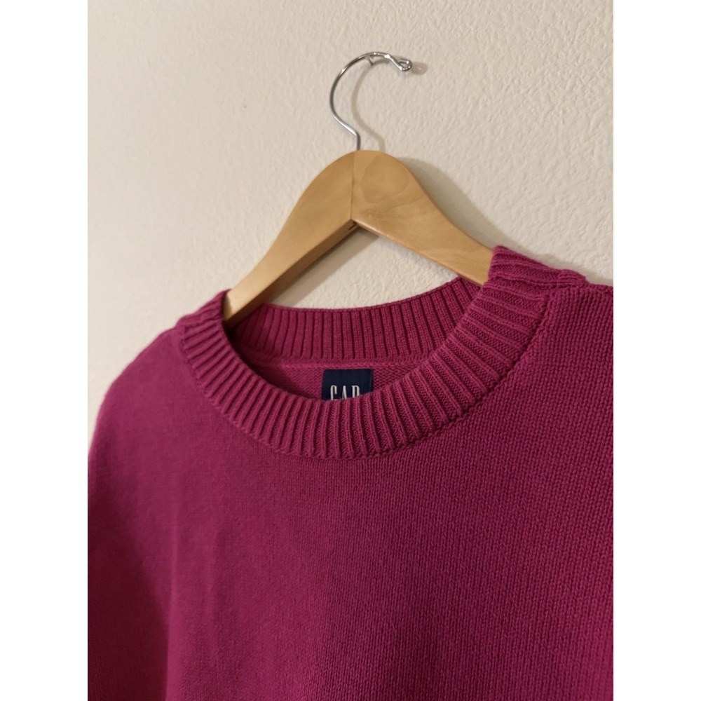 GAP Ladies' Cotton Sweater, Color Pink, Size XL (177) - Picture 2 of 7